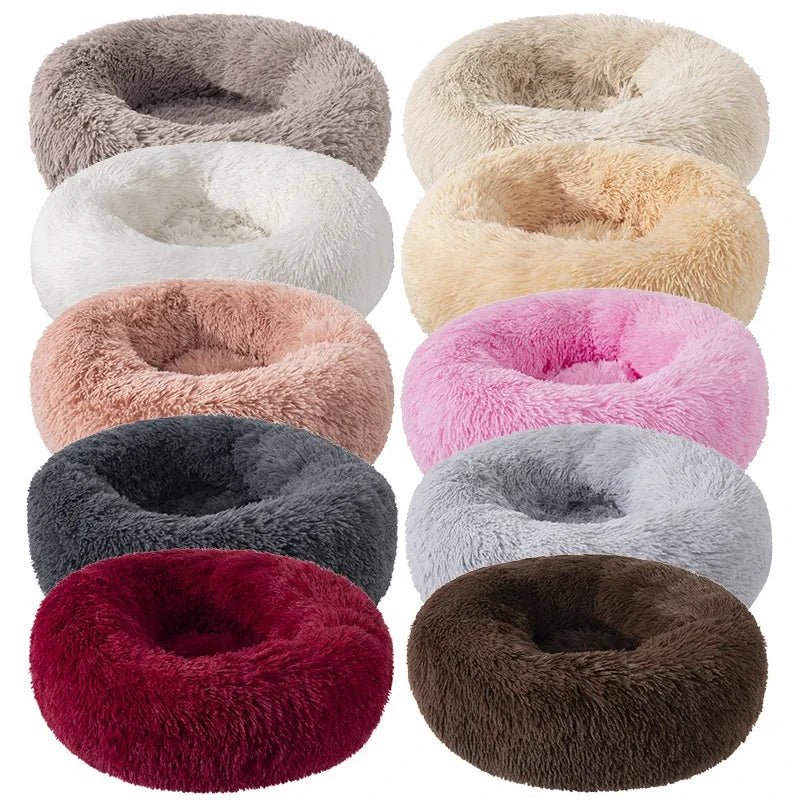 🐾 Super Lit Moelleux en Peluche – Nid Douillet pour Chats & Petits Chiens