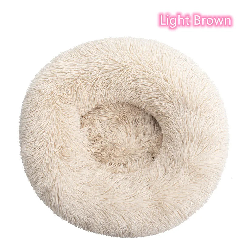 🐾 Super Lit Moelleux en Peluche – Nid Douillet pour Chats & Petits Chiens