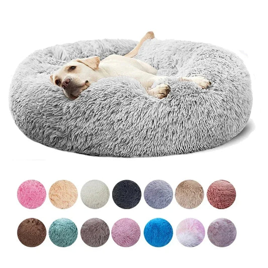 🐾 Super Lit Moelleux en Peluche – Nid Douillet pour Chats & Petits Chiens