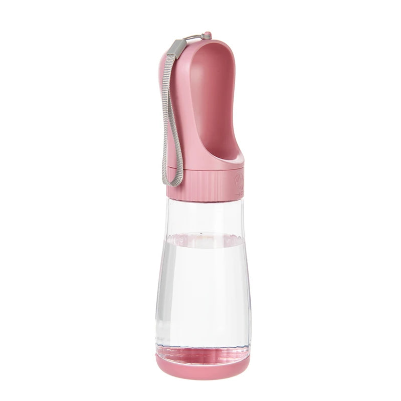 🐾 Bouteille d’Eau & Gamelle 2-en-1 pour Chiens et Chats – Portable & Étanche