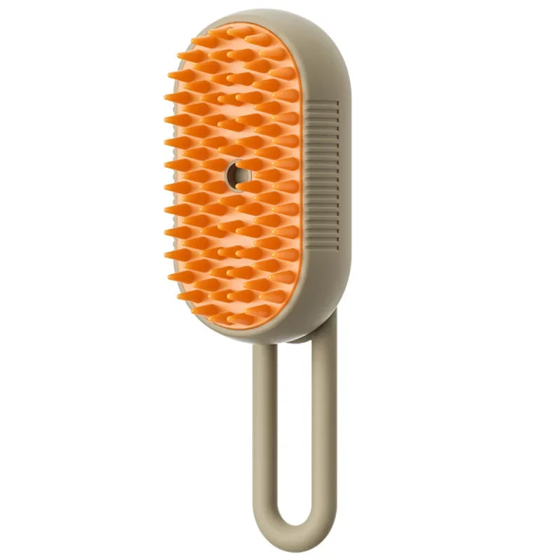 ✨ Brosse Vapeur Électrique 3-en-1 – Pour Chiens & Chats