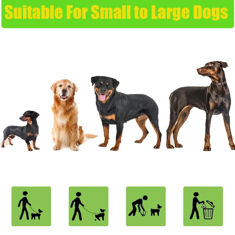 💩 Sacs à Déjections Canines Biodégradables à la Lavande – Écologiques & Ultra-Résistants + Distributeur Inclus